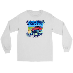 All Who Wander Are Not Lost - Womens T-Shirt