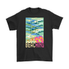 Image of teelaunch T-shirt Long Sleeve Tee / Black / S "BEACHING" PREMIUM T-SHIRT