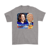 Image of teelaunch T-shirt Gildan Mens T-Shirt / Sport Grey / S Biden and Harris 2020 Graphic Novelty T-Shirt