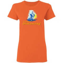 Coastal Distancing Ladies' 5.3 oz. T-Shirt