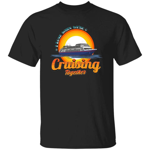 CustomCat T-Shirts Black / S Cruising Together 5.3 oz. Unisex T-Shirt