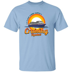 CustomCat T-Shirts Light Blue / S Cruising Together 5.3 oz. Unisex T-Shirt