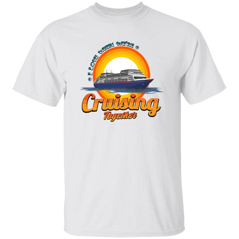 CustomCat T-Shirts White / S Cruising Together 5.3 oz. Unisex T-Shirt