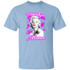 CustomCat T-Shirts Light Blue / S Marilyn 5.3 oz. T-Shirt