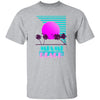 Image of CustomCat T-Shirts Sport Grey / S Miami Beach Retro 5.3 oz. T-Shirt