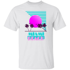 Miami Beach Retro 5.3 oz. T-Shirt