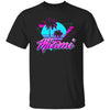 Image of CustomCat T-Shirts Black / S Miami Palms 5.3 oz. Unisex T-Shirt