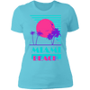 Image of CustomCat T-Shirts Cancun / X-Small NL3900 Ladies' Boyfriend T-Shirt