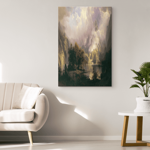 Scenic Forest Portrait - Canvas Wall Art