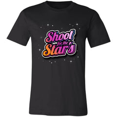 CustomCat T-Shirts Black / X-Small Shoot for the Star's Unisex Jersey Short-Sleeve T-Shirt