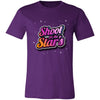 Image of CustomCat T-Shirts Team Purple / X-Small Shoot for the Star's Unisex Jersey Short-Sleeve T-Shirt